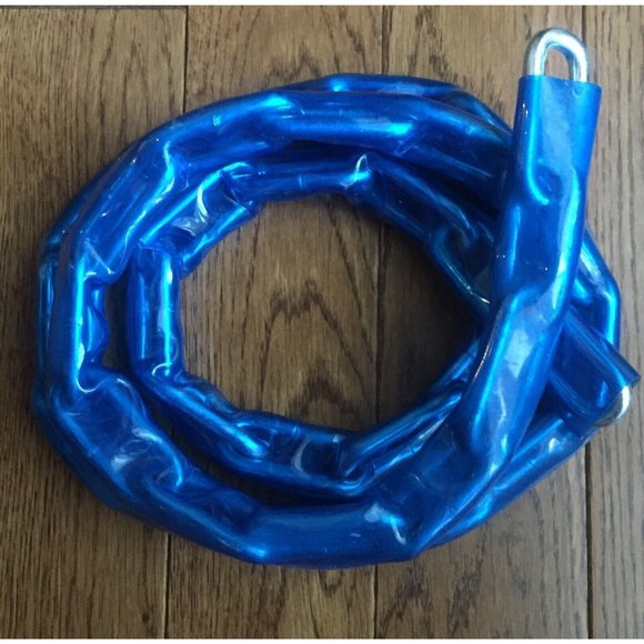 Steel Chain Heavy Duty Security 6 foot Vinyl Covered Rust Weather Resistant 6 ft - Picture 7 of 12